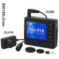 Portable mini DVR with CCD camera JS308