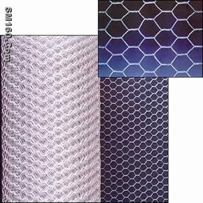 Hexagonal wire netting