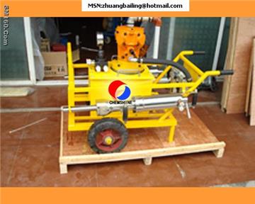Hydraulic rock splitting machine