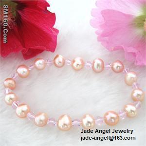  pearl bracelet,pearl bangle,