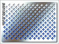 perforated metal screen