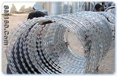 barbed wire
