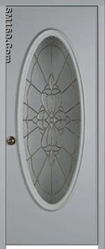 steel edge glass steel door
