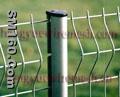 crimped metal fence