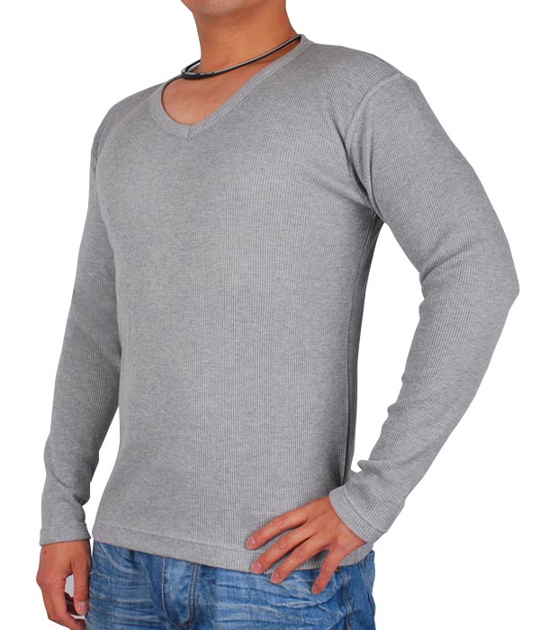walf check V necks men's T-shirts