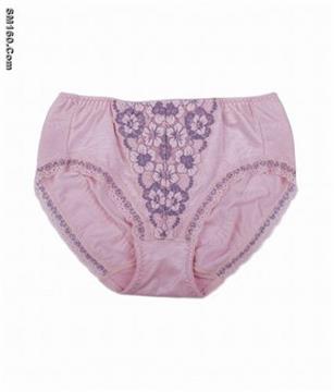 double color laced ladies' shaper