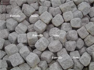 retro block paving and tumbled stone
