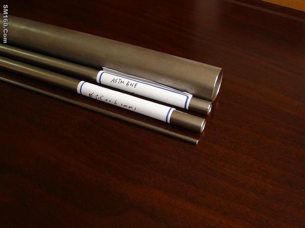 Titanium tube