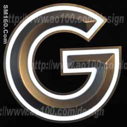LED channel letter sign