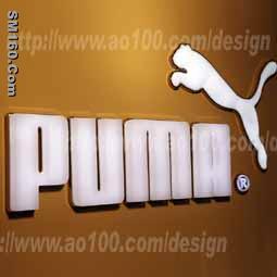 LED sign(light on)