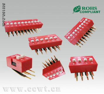 right-angle type dip switch