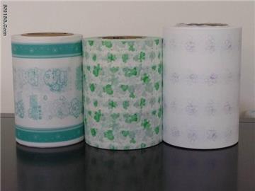 Color printing Film uses in backsheet of diaper