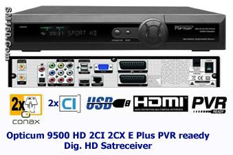 OPTICUM 9500HD receiver