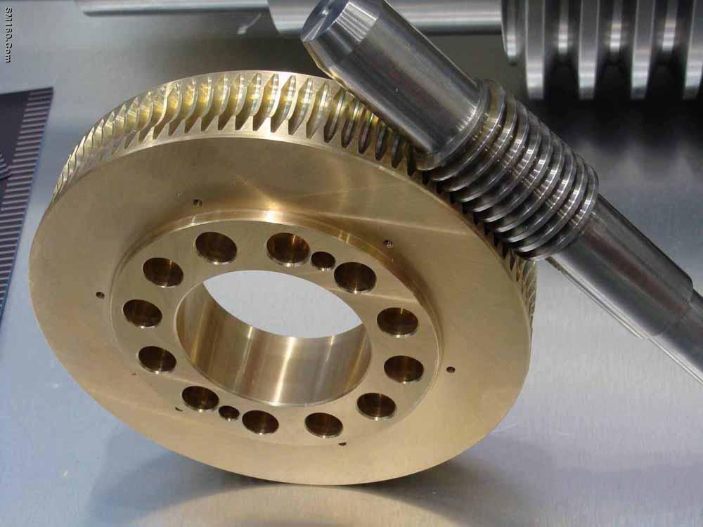 Worm turbine
