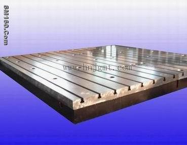 Cast Iron T slotted Floor Plates 