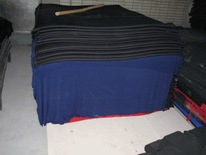 Neoprene Rubber Sheet with Nylon fabric