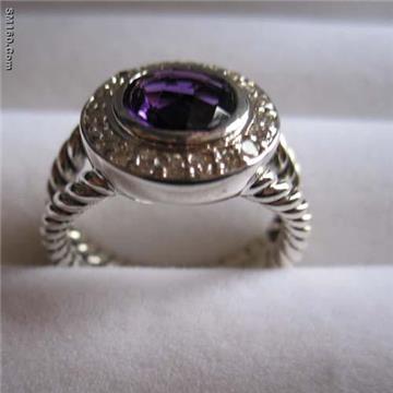 David Yurman inspired jewelry, rings, gemstone ring