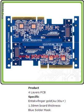 4 Layers pcb