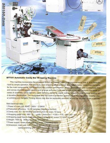 candy packing machine, candy wrapping machine