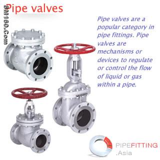 Pipe valve