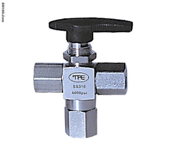JPE 3WAY-BALL VALVE-FEMALE