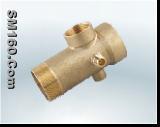Copper tee fitting or copper tee or copper fitting