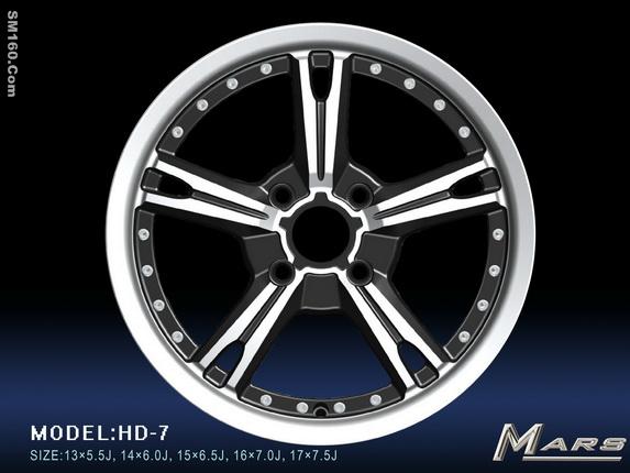 Alloy wheel Brand MARS Model HD-7