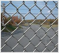 PVC Chain link fence