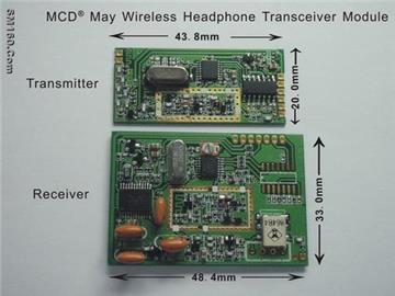 Wireless Headphone Transceiver Module