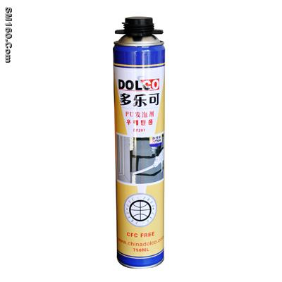 Gun-type one-component polyurethane foam sealant