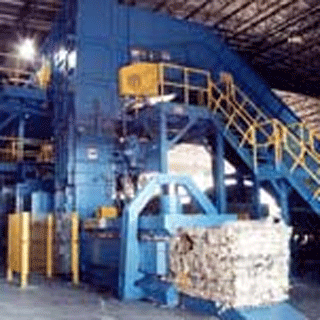 Automatic Waste Paper Baler,Paper Processing Machinery, Recycling 