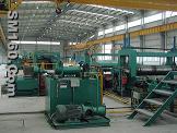 Longitudinal shearing production line