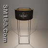 Metalarte Lewit Fabric Floor Lamp