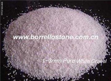 0~1mm pure white pebble, 1~2 mm pure white pebble, 2~3 mm pure white p