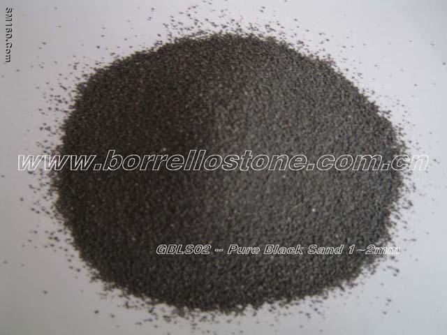 Pure black sand,pure black gravel, pure black chippings