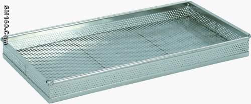 stianless steel performated tray