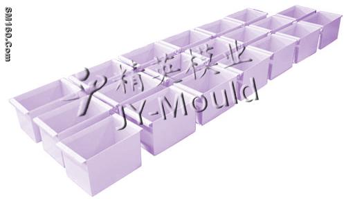 Various sizes of plastic mold machining