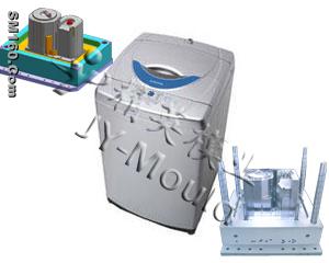 Semi-automatic double tube machine plastic mou
