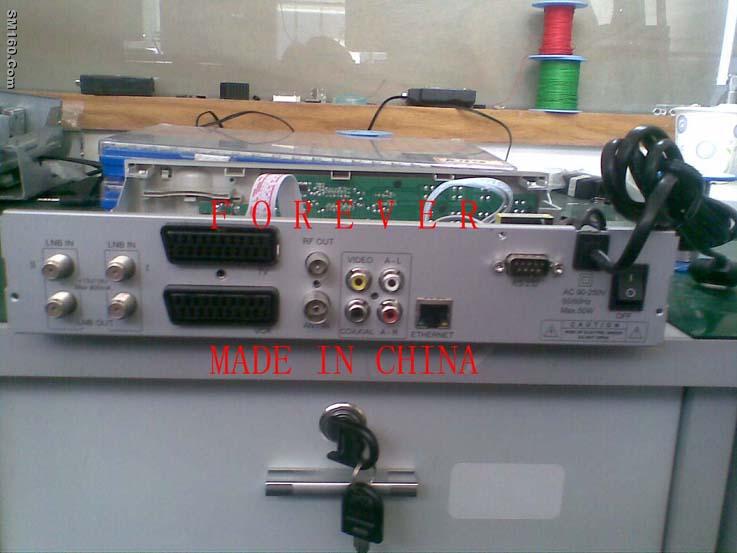 Satellite sharing and Internet sharing reciever 