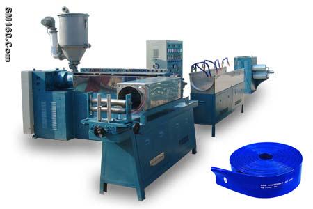 PVC agriculture layflat hose extrusion line