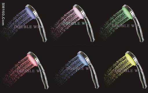 LED shower head