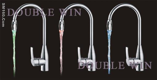 LED faucet light