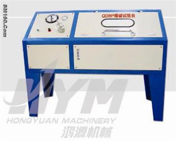 Hose bursting test machine