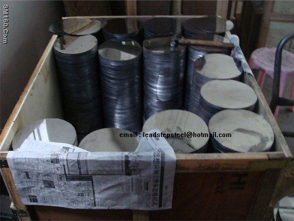 stainless steel circle plate