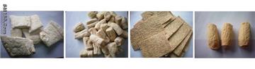 Protein food processing line is the new extruder we specially designed