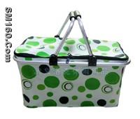 foldable basket/shopping basket/collapsible basket-006