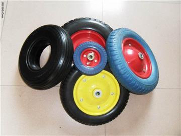 pu   rubber  wheel manufacture