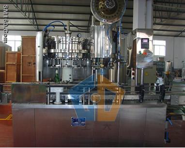 Beer filling capping 2-in-1 unit machine