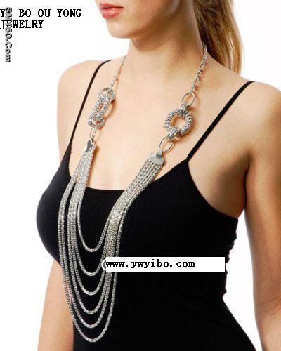 Classical Crystal  Necklaces