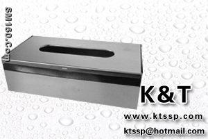 Stainless steel tissue boxes